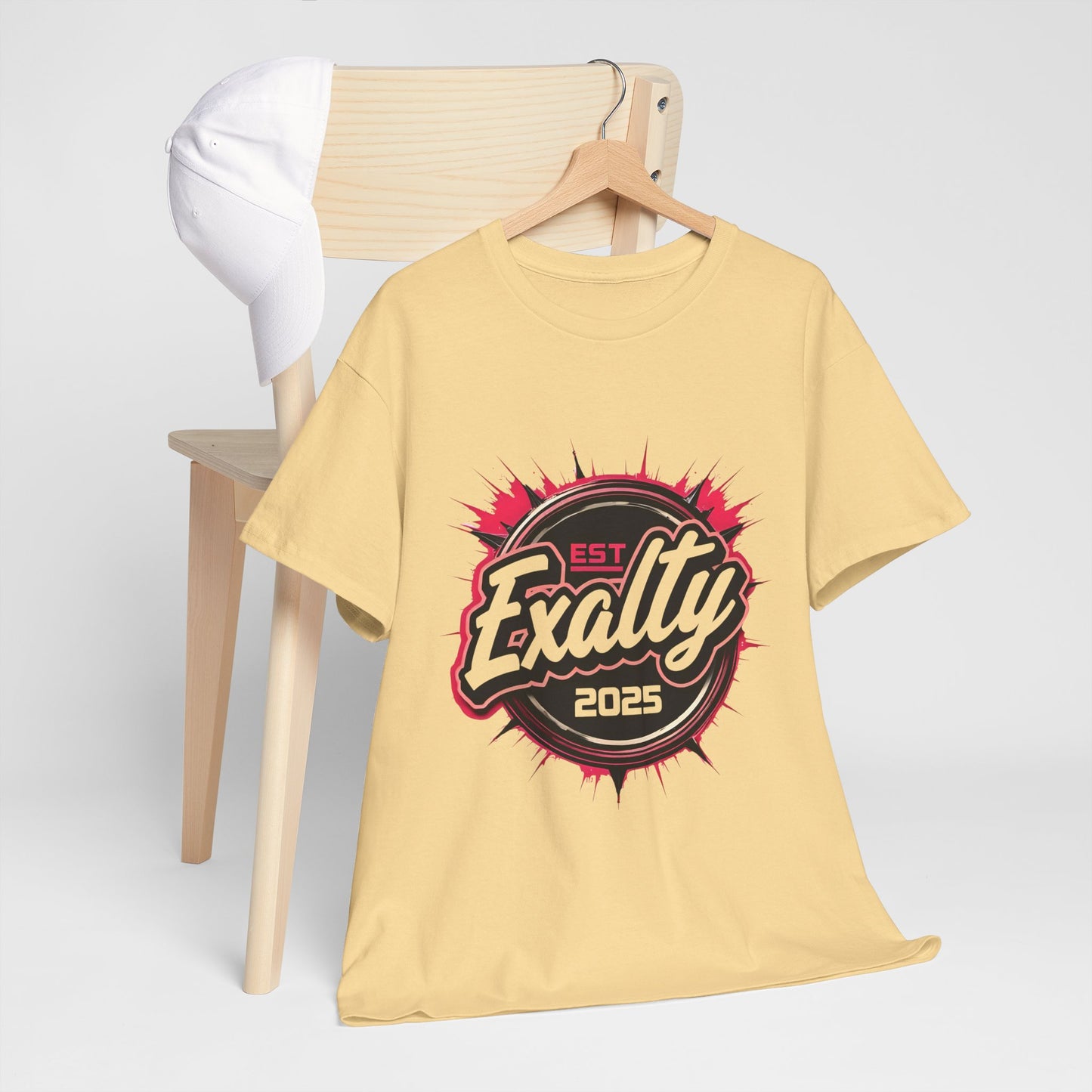 Cool Graphic Tee with 'Exalty 2025' Design, Unisex Cotton Shirt for Casual Style, Gift for Sports Fans, Birthday or Graduation