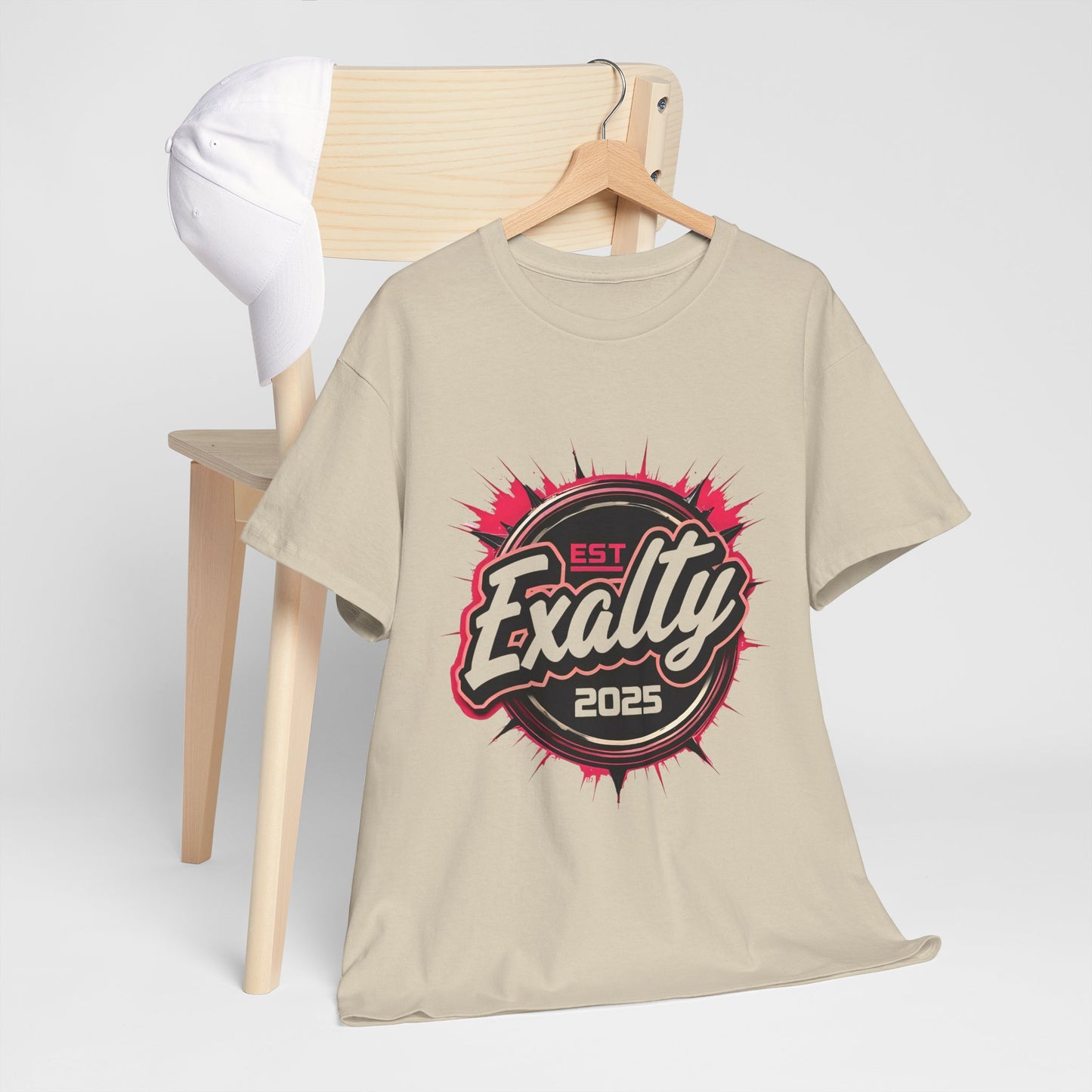 Cool Graphic Tee with 'Exalty 2025' Design, Unisex Cotton Shirt for Casual Style, Gift for Sports Fans, Birthday or Graduation