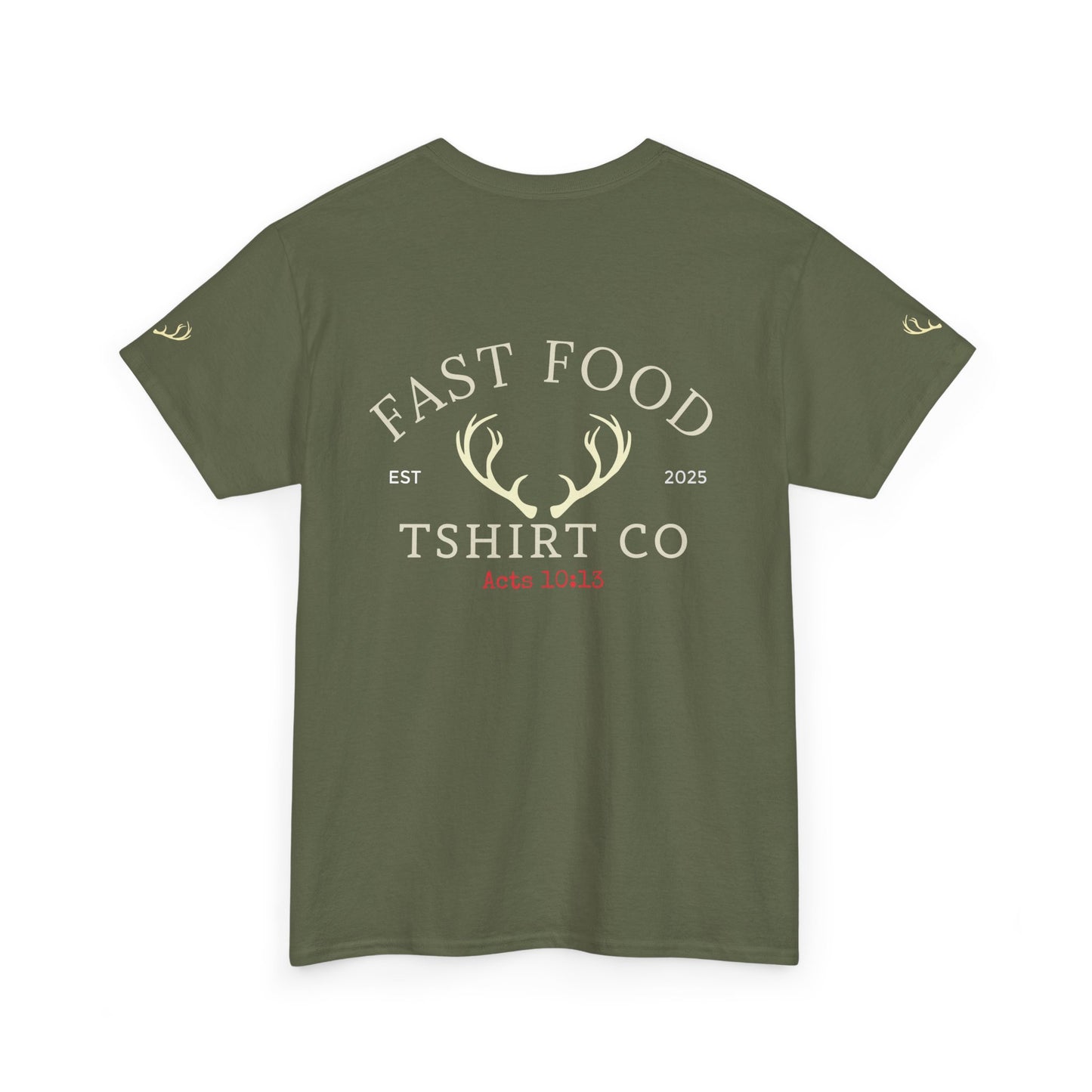 Fast food t shirt company collab # designed exclusively for Exalty # God’s grocery store