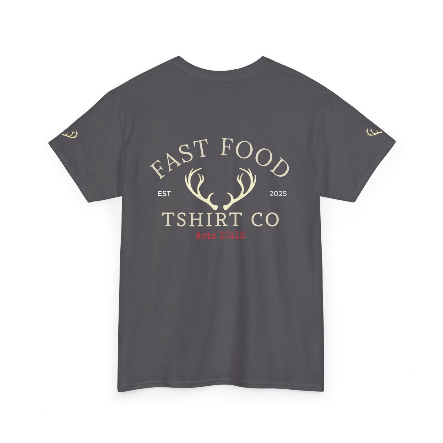 Fast food t shirt company collab # designed exclusively for Exalty # God’s grocery store