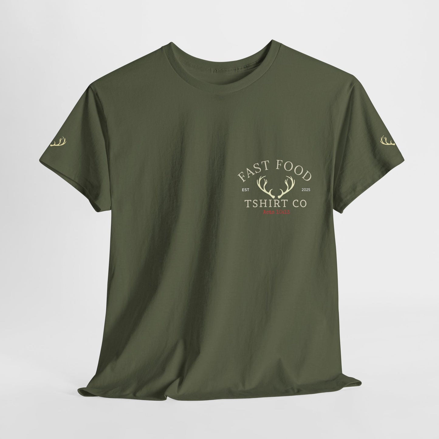 Fast food t shirt company collab # designed exclusively for Exalty # God’s grocery store
