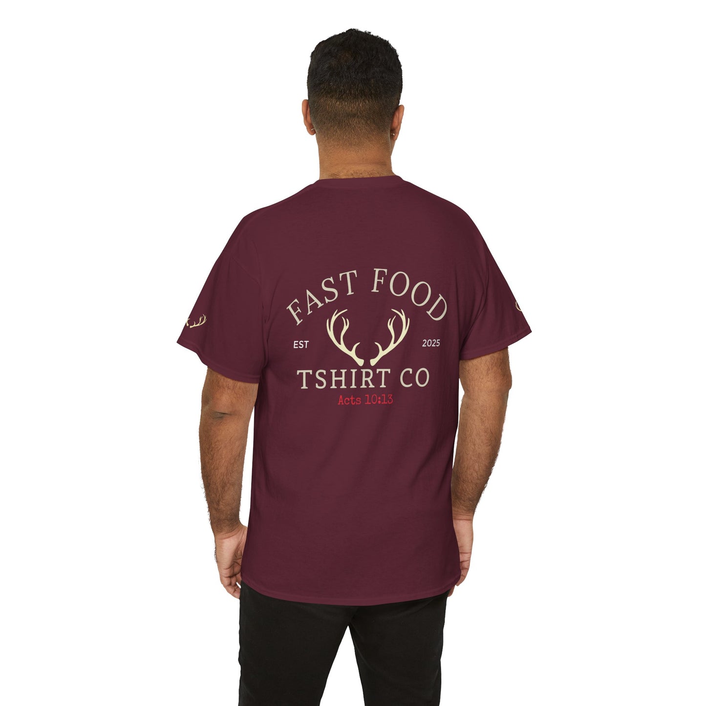 Fast food t shirt company collab # designed exclusively for Exalty # God’s grocery store