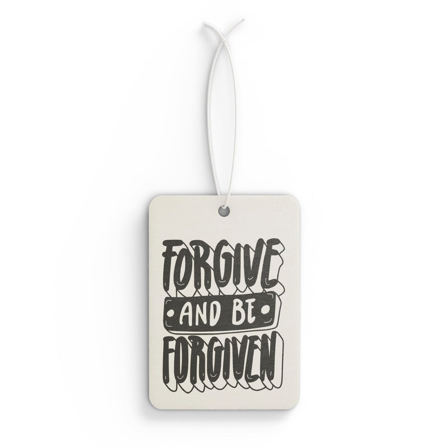Forgive and Be Forgiven Car Air Freshener, Aromatherapy Gift, Inspirational Car Decoration, Car Accessory for Internal Peace, Self-Care Gift