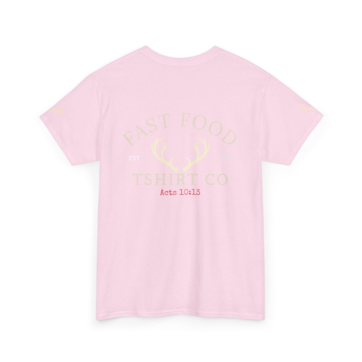 Fast food t shirt company collab # designed exclusively for Exalty # God’s grocery store