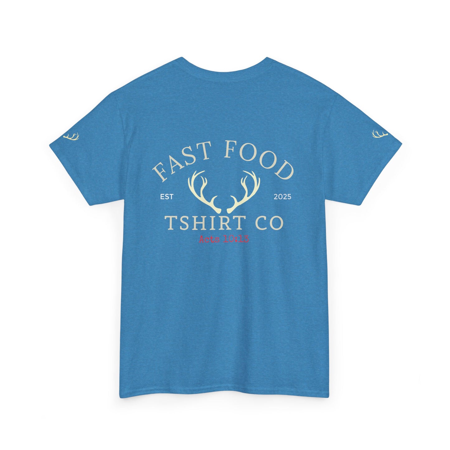 Fast food t shirt company collab # designed exclusively for Exalty # God’s grocery store