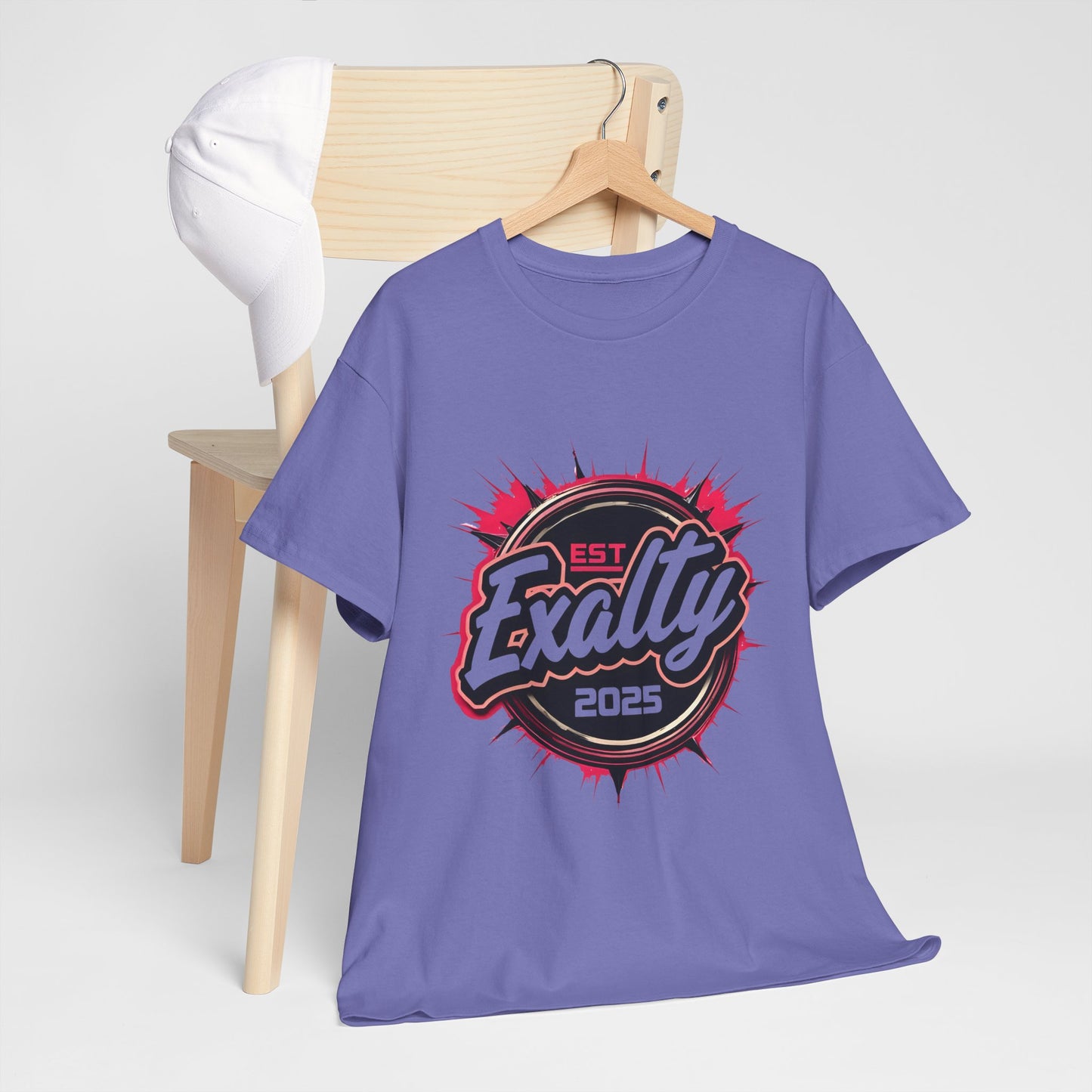 Cool Graphic Tee with 'Exalty 2025' Design, Unisex Cotton Shirt for Casual Style, Gift for Sports Fans, Birthday or Graduation