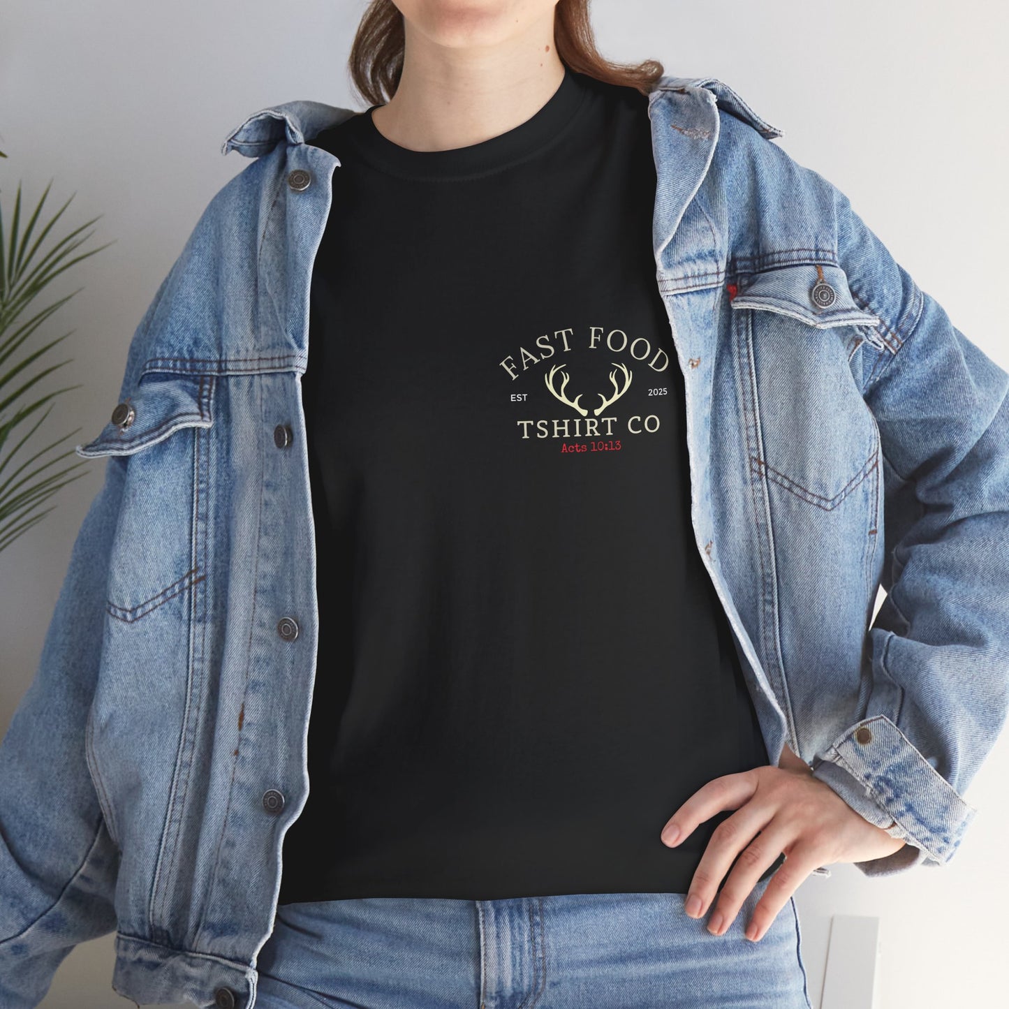 Fast food t shirt company collab # designed exclusively for Exalty # God’s grocery store