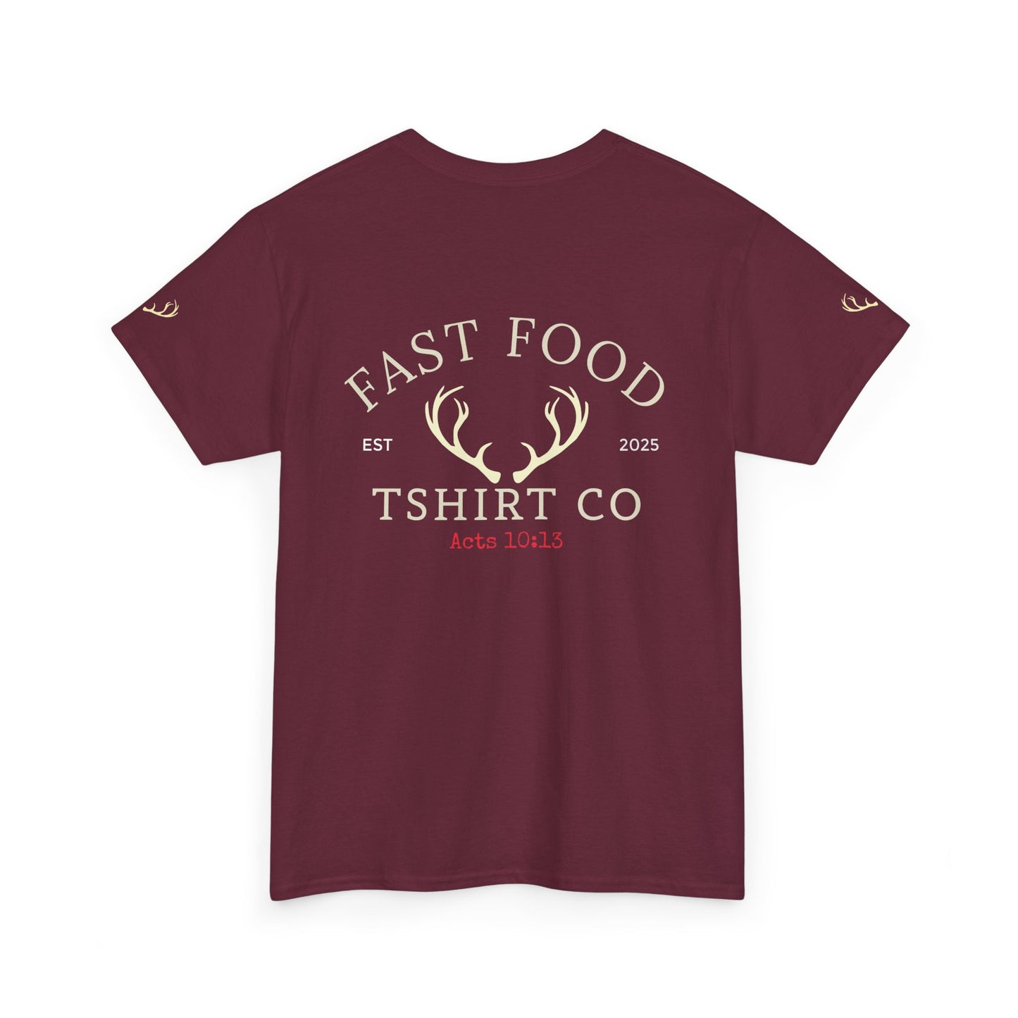 Fast food t shirt company collab # designed exclusively for Exalty # God’s grocery store