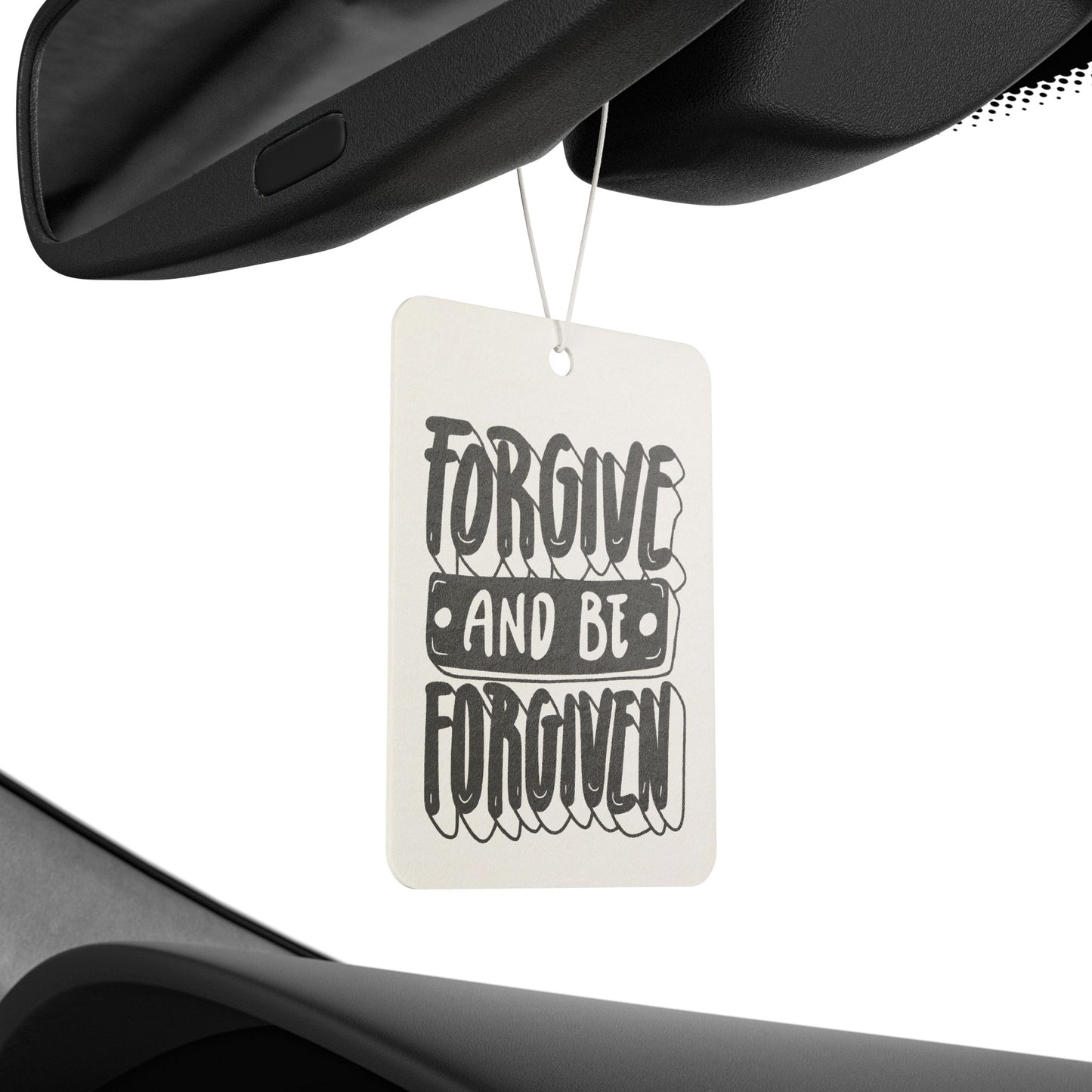 Forgive and Be Forgiven Car Air Freshener, Aromatherapy Gift, Inspirational Car Decoration, Car Accessory for Internal Peace, Self-Care Gift