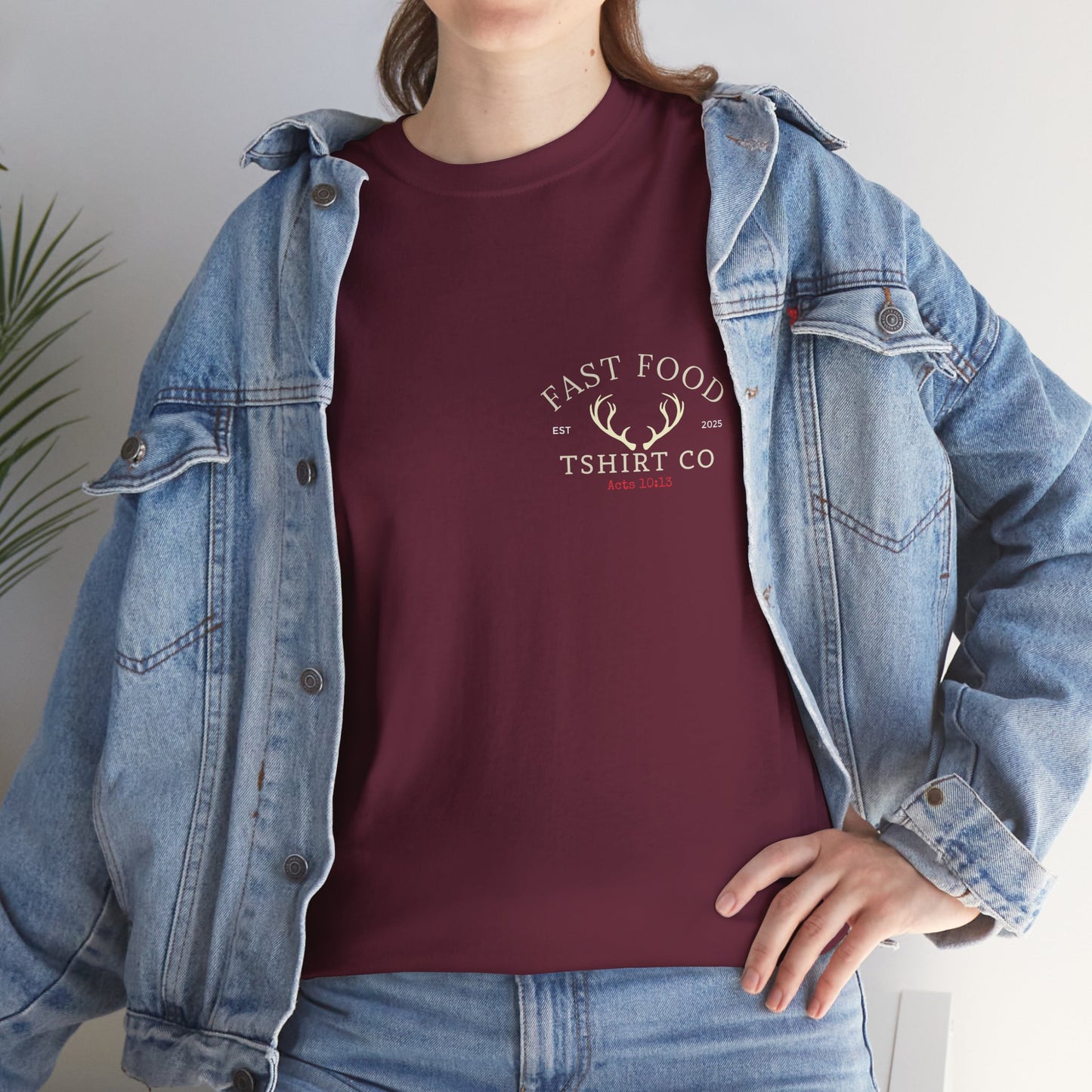 Fast food t shirt company collab # designed exclusively for Exalty # God’s grocery store