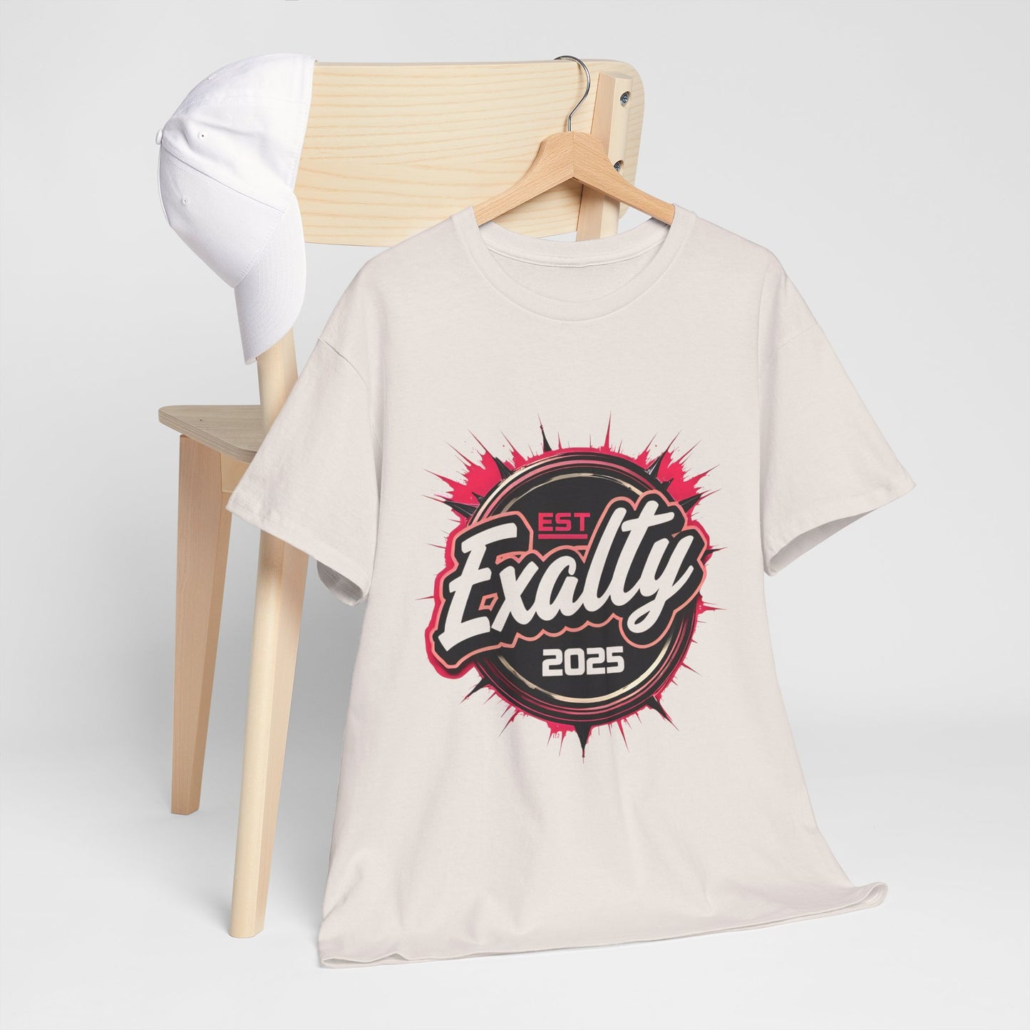 Cool Graphic Tee with 'Exalty 2025' Design, Unisex Cotton Shirt for Casual Style, Gift for Sports Fans, Birthday or Graduation