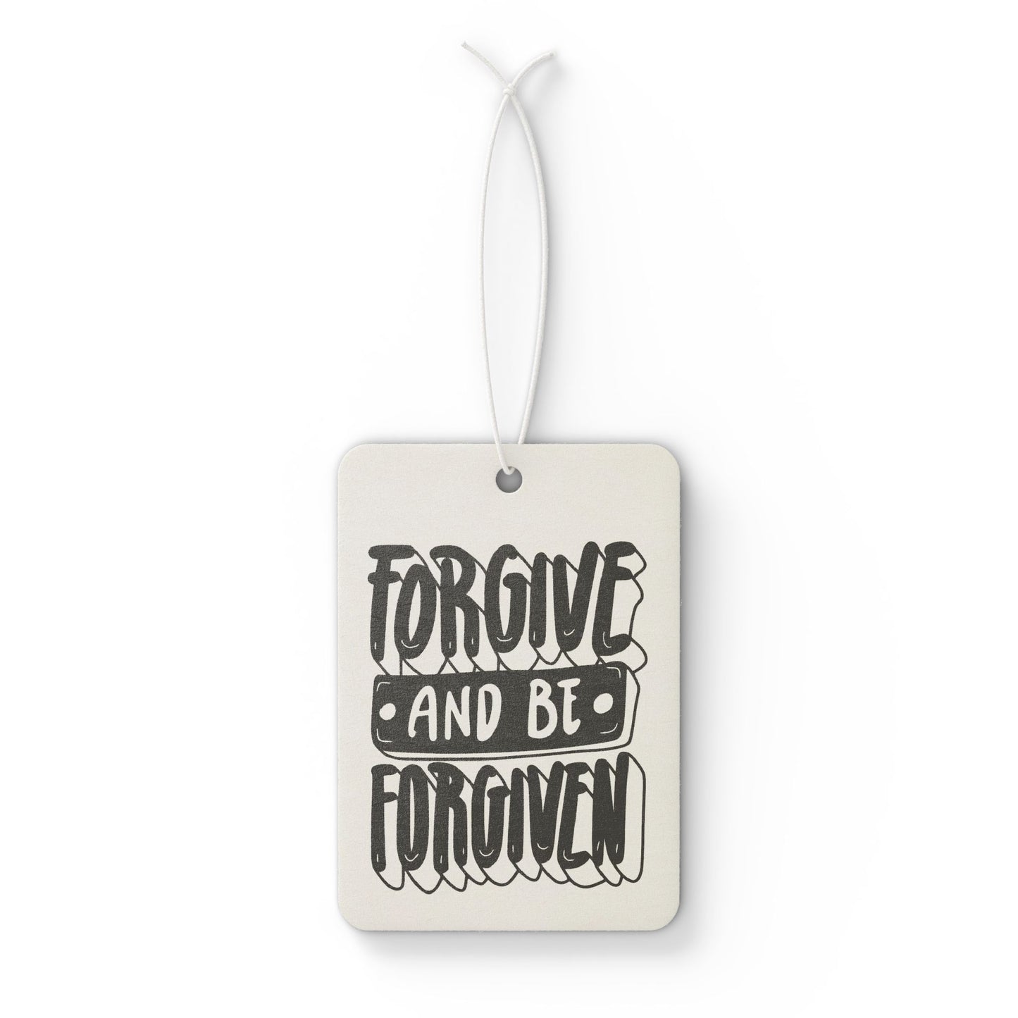 Forgive and Be Forgiven Car Air Freshener, Aromatherapy Gift, Inspirational Car Decoration, Car Accessory for Internal Peace, Self-Care Gift