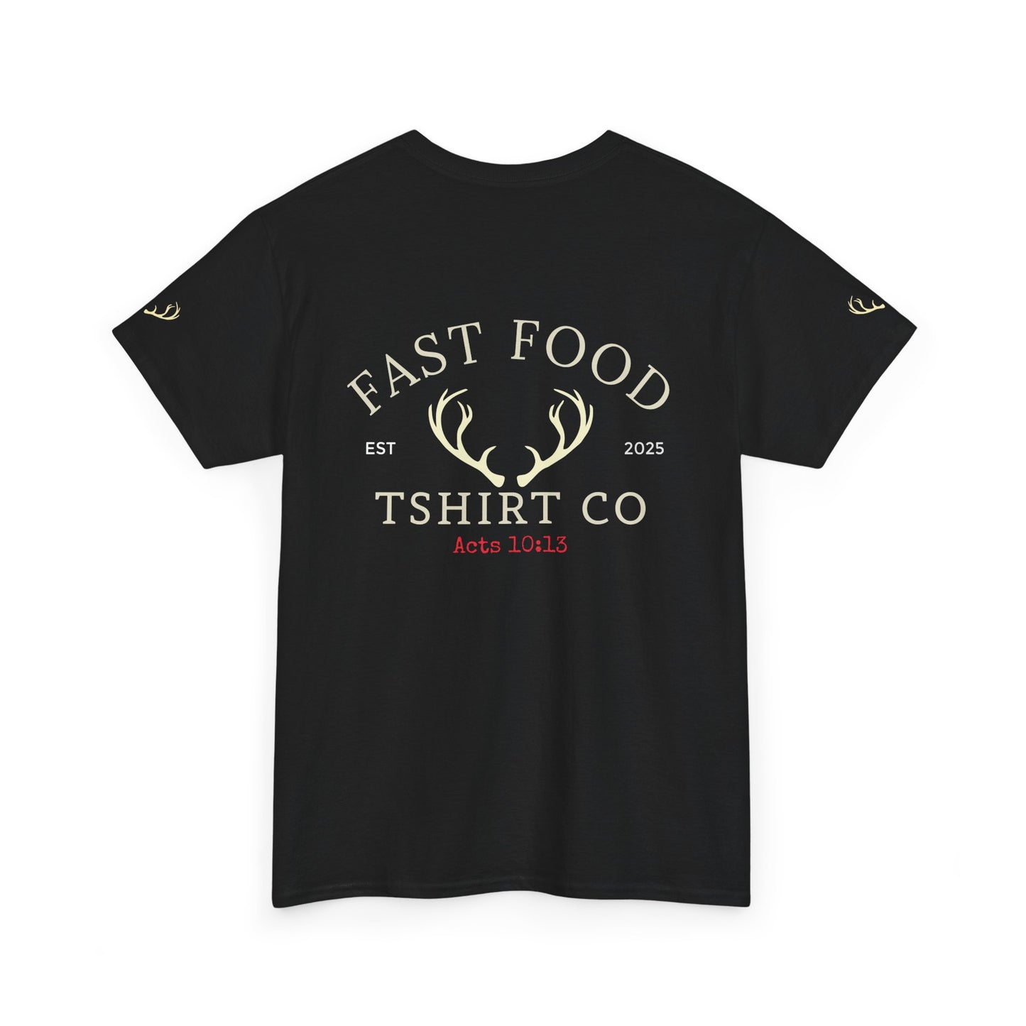 Fast food t shirt company collab # designed exclusively for Exalty # God’s grocery store