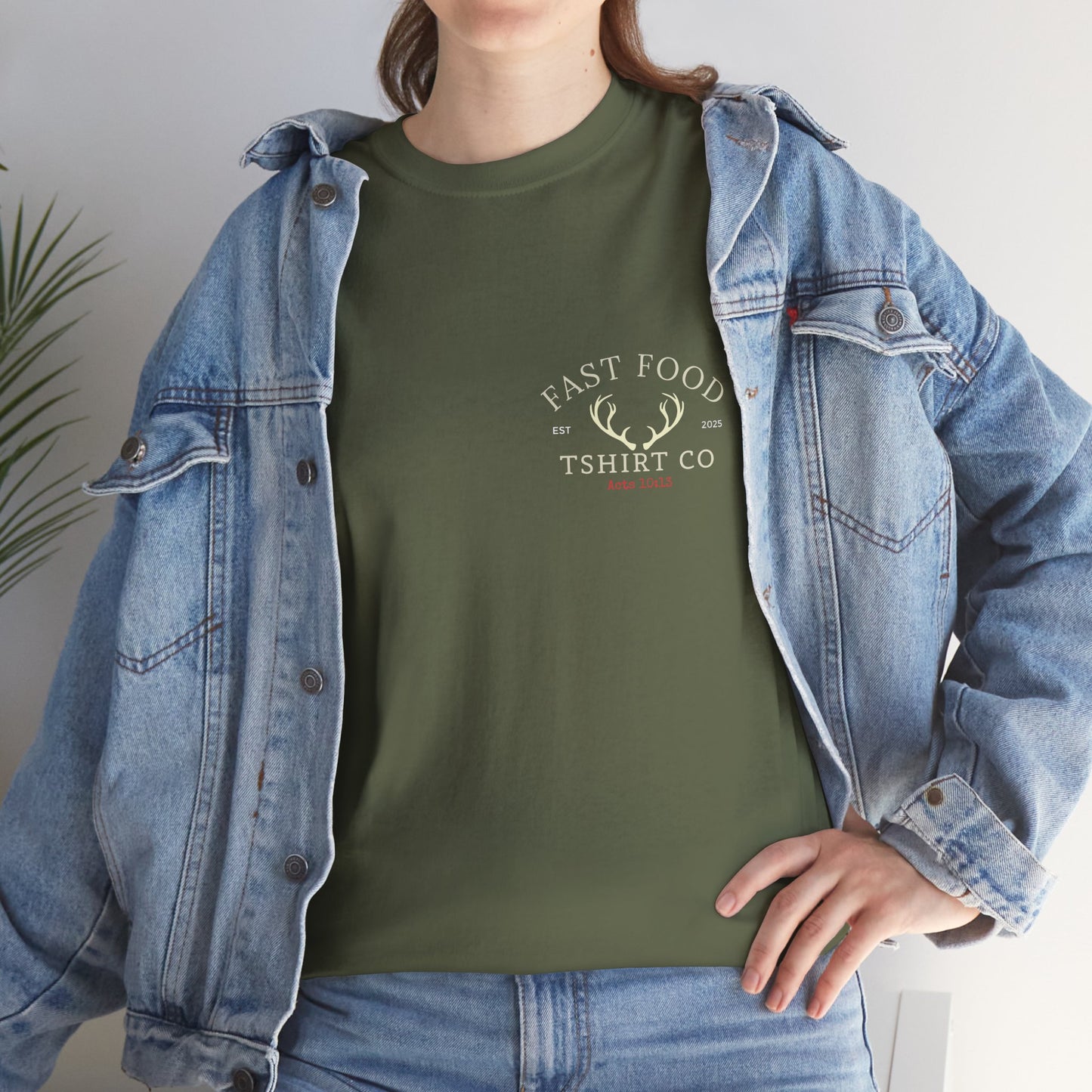 Fast food t shirt company collab # designed exclusively for Exalty # God’s grocery store