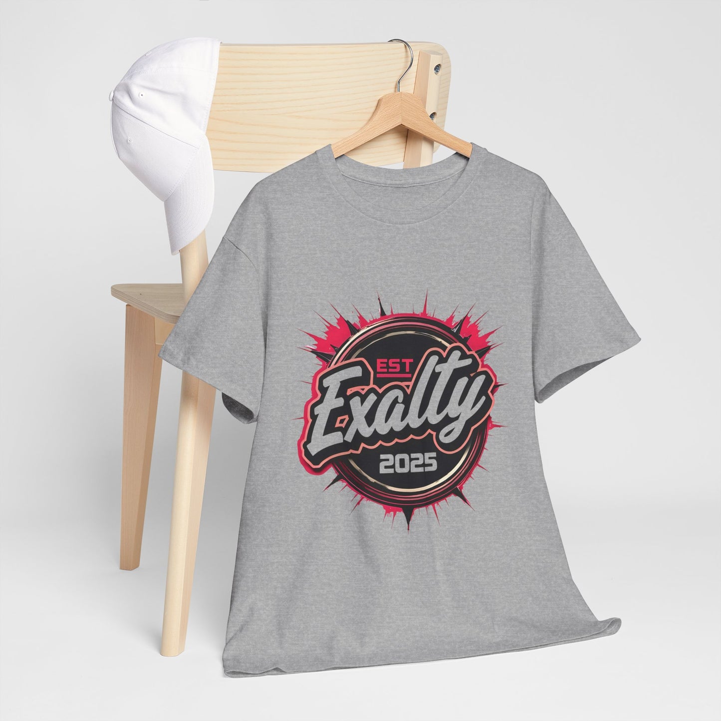 Cool Graphic Tee with 'Exalty 2025' Design, Unisex Cotton Shirt for Casual Style, Gift for Sports Fans, Birthday or Graduation