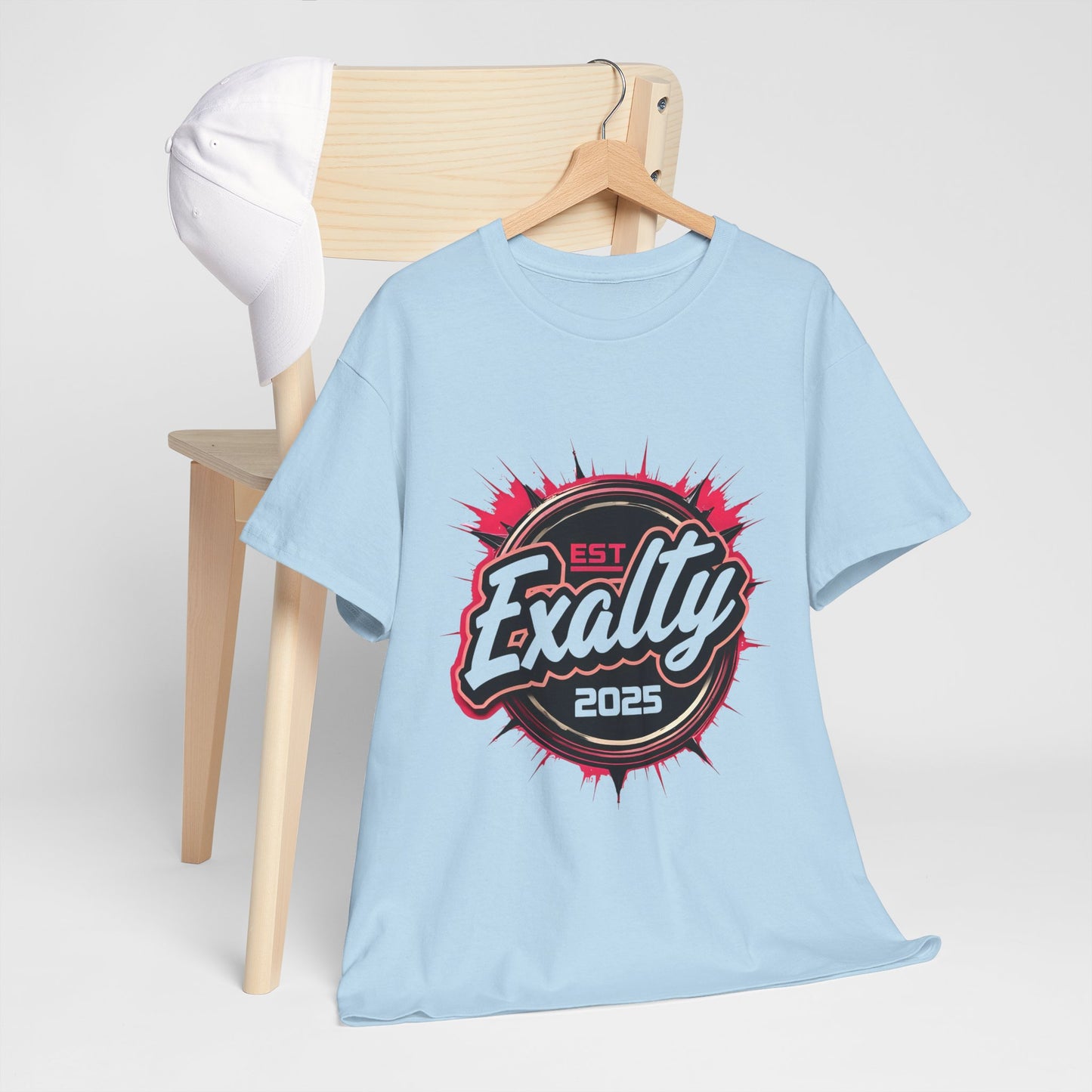 Cool Graphic Tee with 'Exalty 2025' Design, Unisex Cotton Shirt for Casual Style, Gift for Sports Fans, Birthday or Graduation
