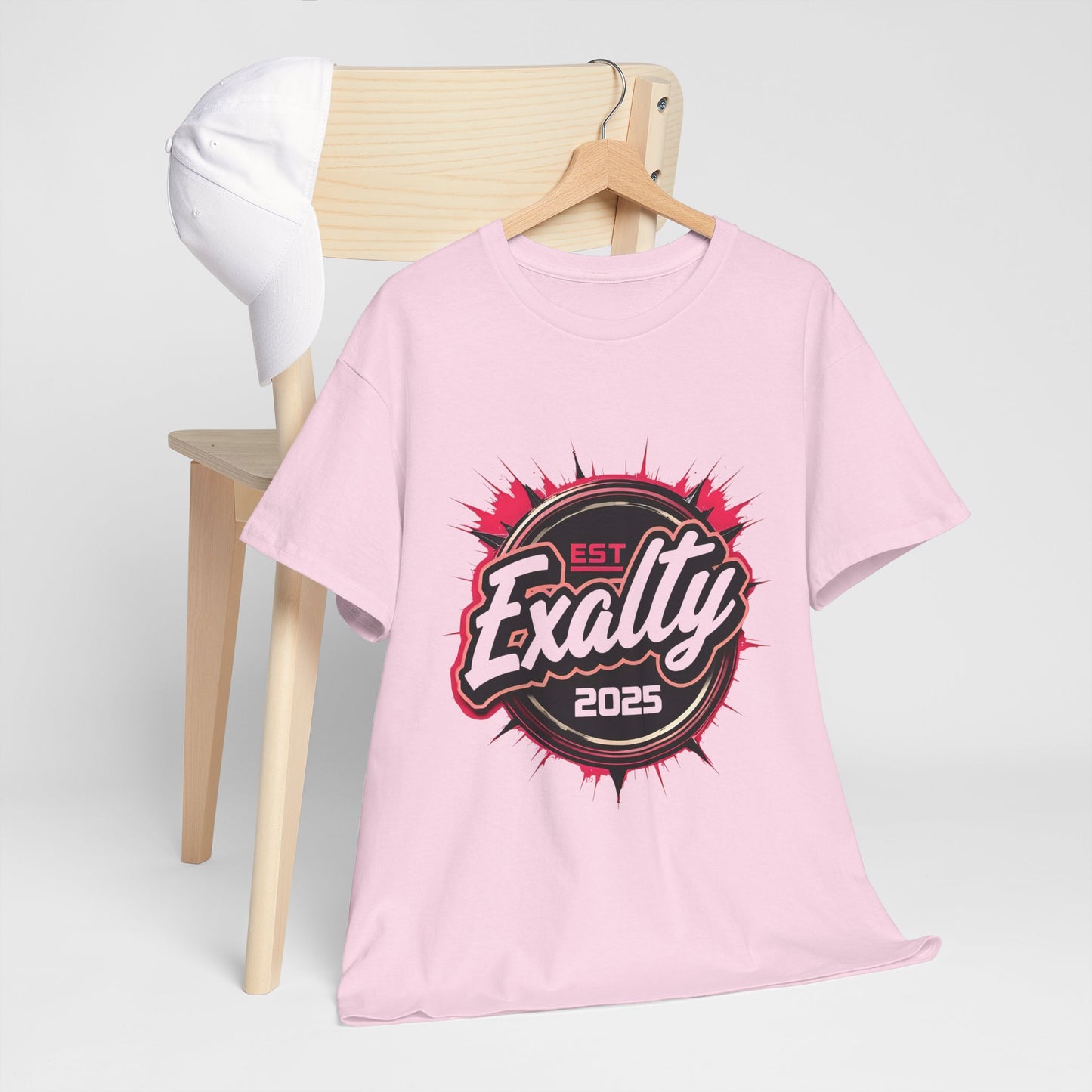 Cool Graphic Tee with 'Exalty 2025' Design, Unisex Cotton Shirt for Casual Style, Gift for Sports Fans, Birthday or Graduation