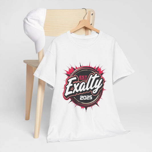 Cool Graphic Tee with 'Exalty 2025' Design, Unisex Cotton Shirt for Casual Style, Gift for Sports Fans, Birthday or Graduation