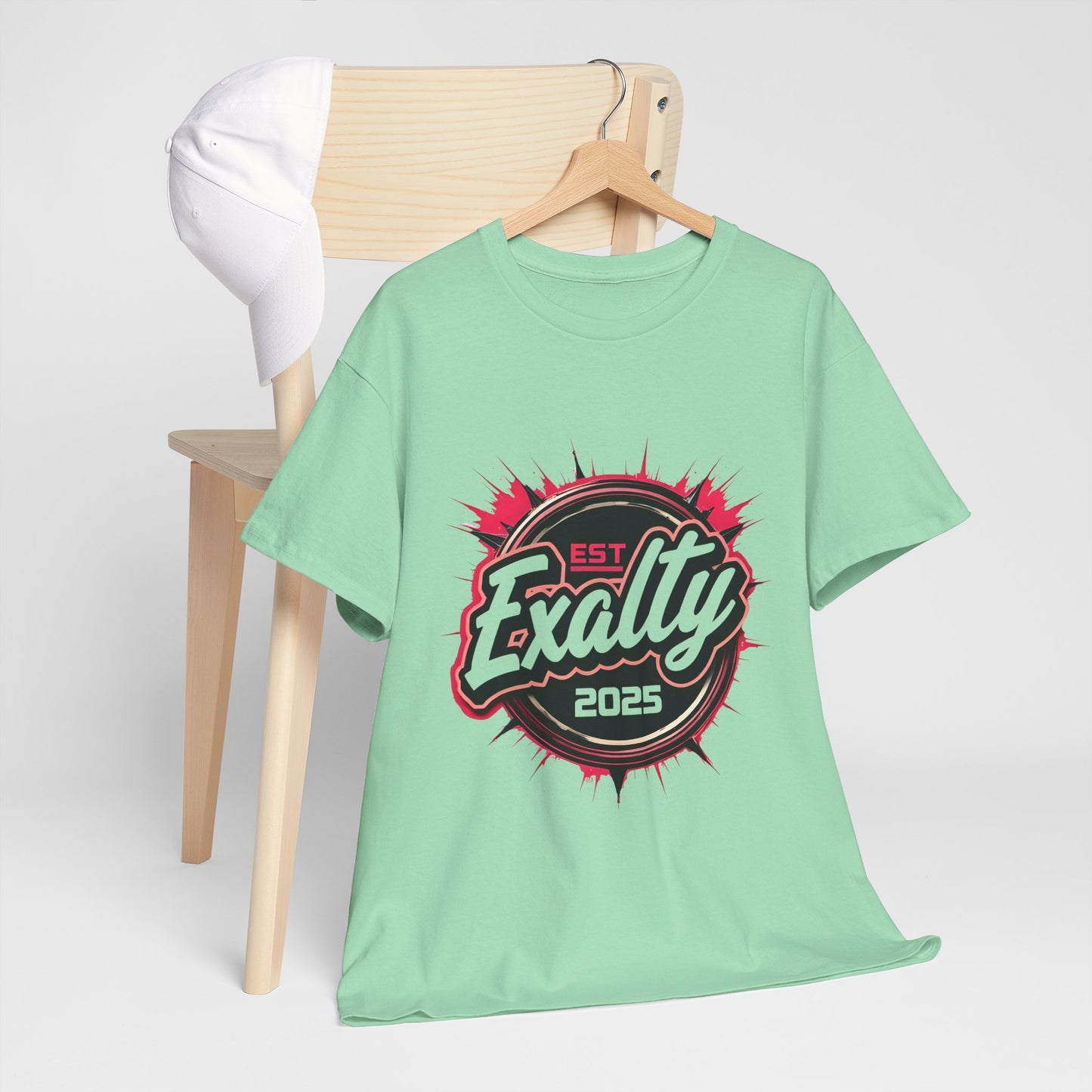 Cool Graphic Tee with 'Exalty 2025' Design, Unisex Cotton Shirt for Casual Style, Gift for Sports Fans, Birthday or Graduation