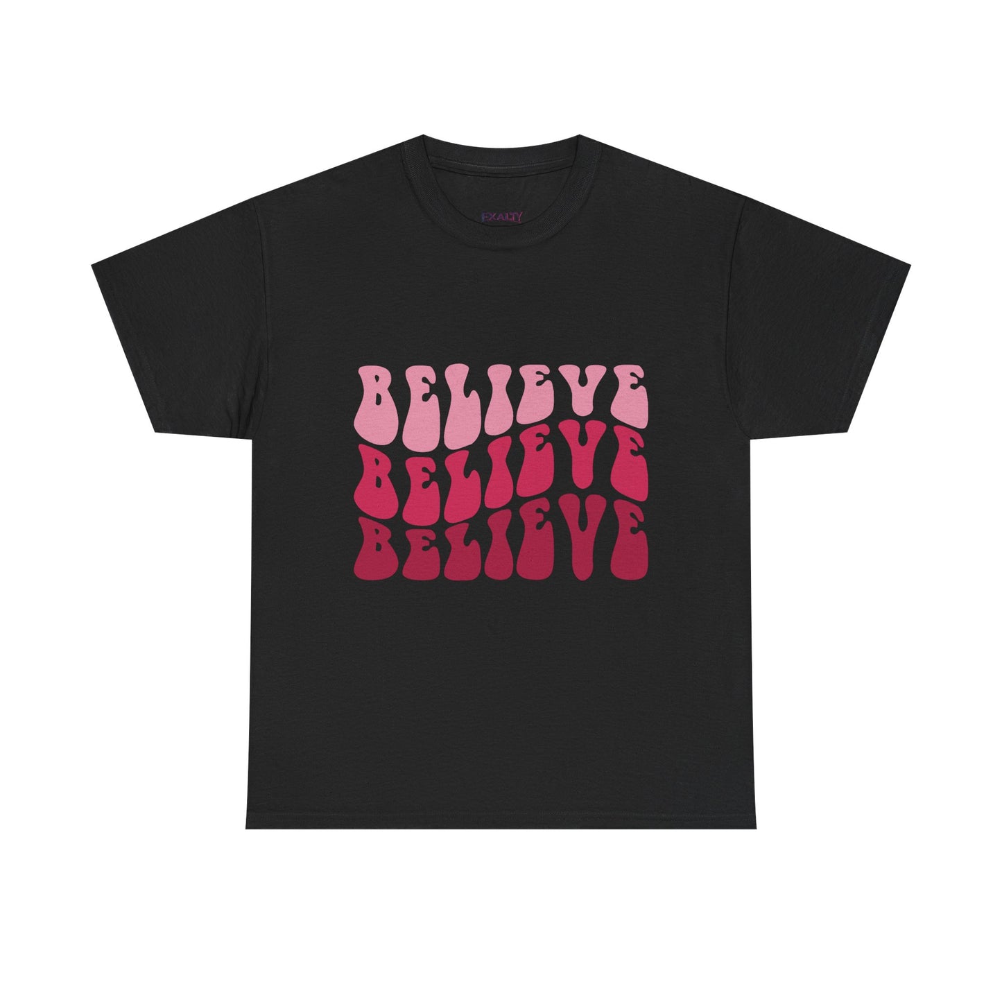 Believing in Boldness Unisex Heavy Cotton Tee, Inspirational Tee, Self-Love Shirt, Positive Affirmation T-Shirt, Gift for Friends